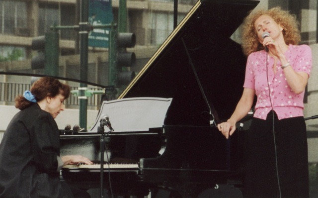 With Judy Roberts