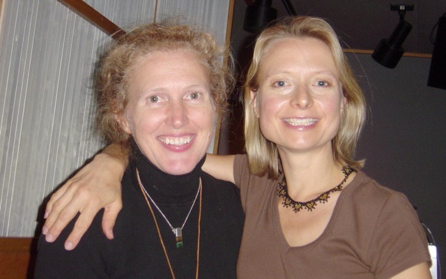 With lyricist Oryna Schiffman